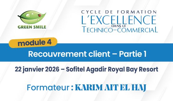 Cycle de formation continue - Module 4 : Le Recouvrement efficace des créances commerciales des clients (partie 1)
