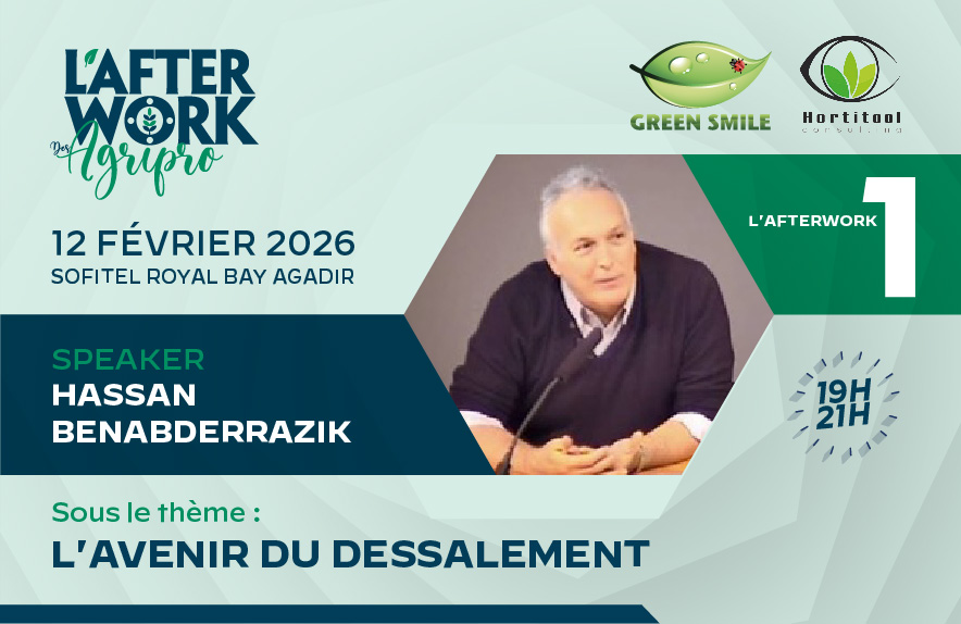 Afterwork des AgriPro 1 : L’avenir du dessalement au cœur des enjeux agricoles