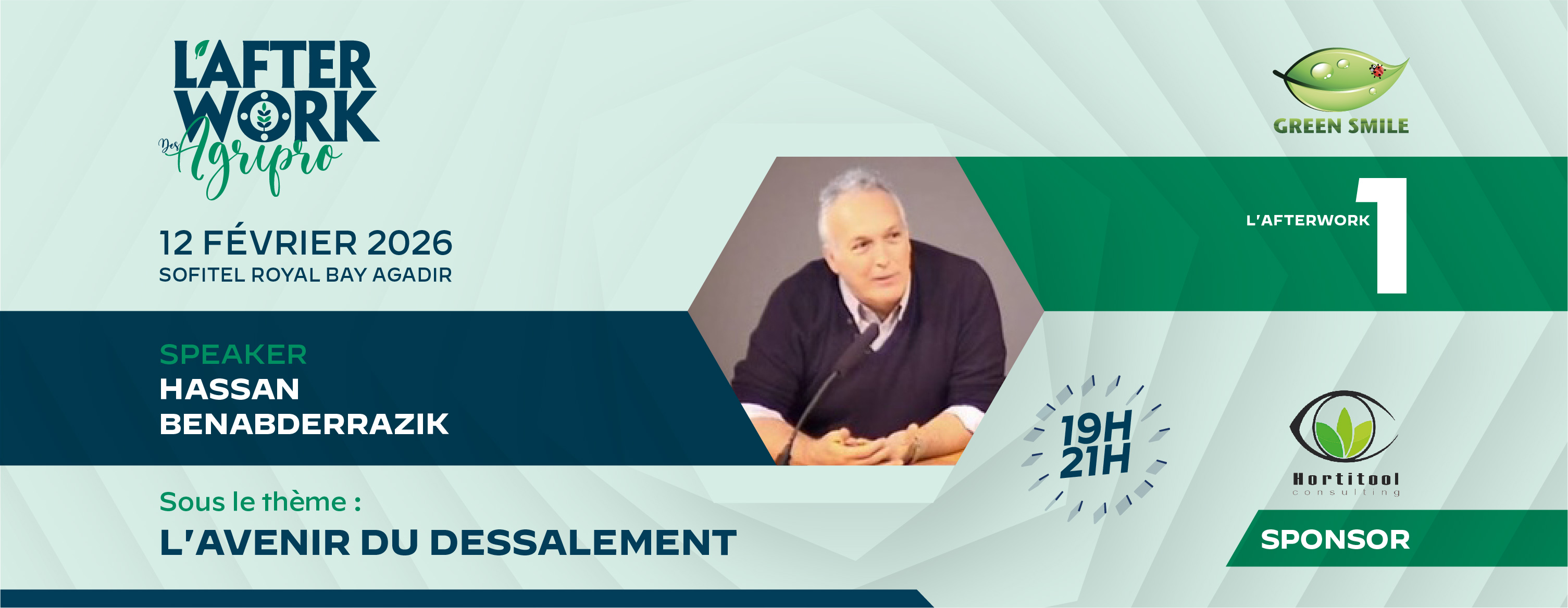 AgriPro Afterwork 1: The Future of Desalination at the Heart of Agricultural Challenges